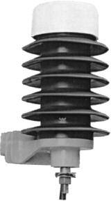 9L27HXX403AHS - GE Pole Riser Arrester, Polymer, 3 kVrms, Terminal Mounting
