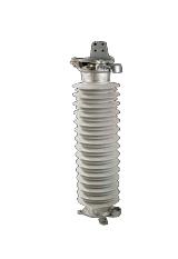 9L11CVA054S3 - GE IEC Line Discharge Arrester, Silicone, 54 kVrms, Eyebolt Mounting